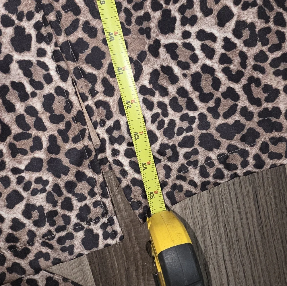 Cato Leopard Print Trench Coat - Picture 6 of 10